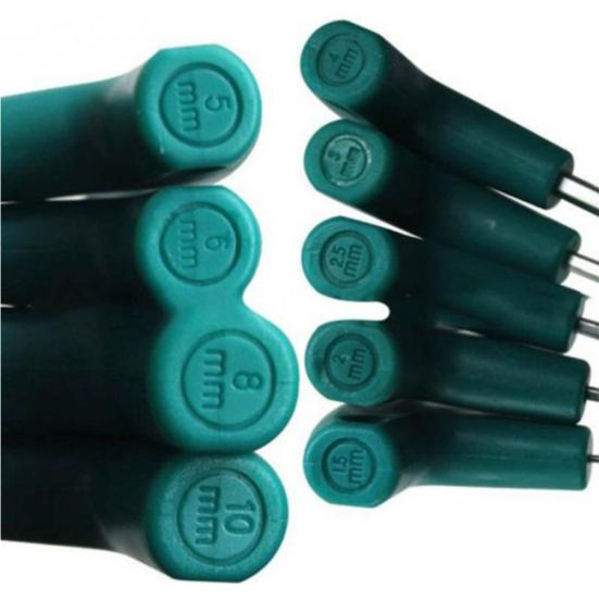 1.5/2/2.5/3/4/5/6/8/10mm T Handle Hexagon Wrench Hex Key Spanner Hand Tool