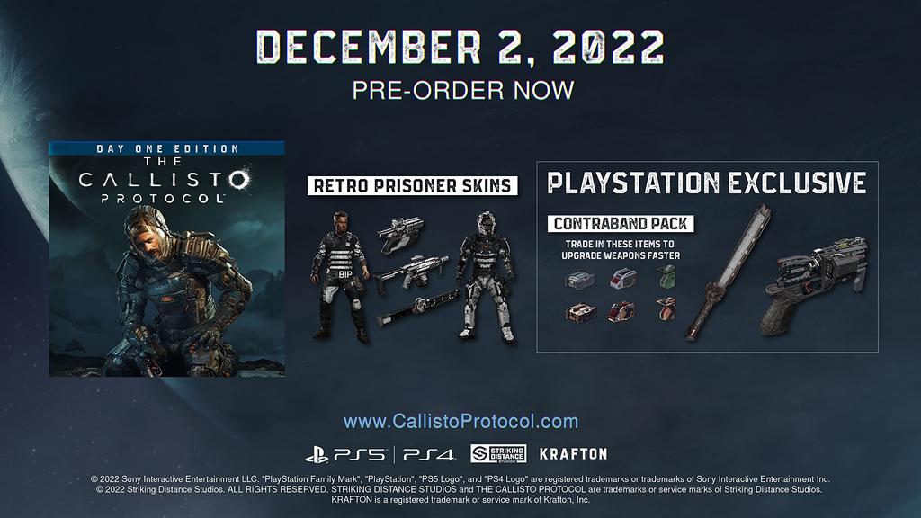 The Callisto Protocol Day One Edition North PS4 (Import America) -