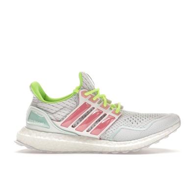 Женские кроссовки UltraBoost 1.0 White Bliss Pink Cloud-White Lucid-Lemon ID5949