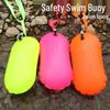 Однокамерный спасательный поплавок для плавания: Легко надувается, Индивидуальный логотип, Идеально для использования на открытом воздухе.