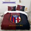 Bologna FC 1909 Pattern Bedding Home Decoration Birthday & Festival Gift (1 * duvet cover + 2 * pillowcase, without core)