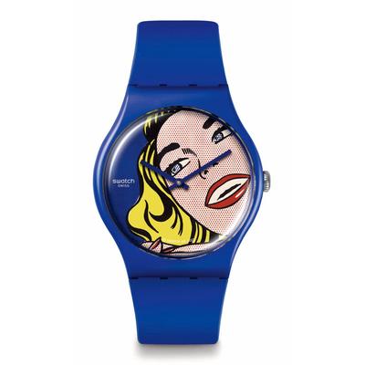 Swatch Girl от Роя Лихтенштейна, Часы New Gent SUOZ352