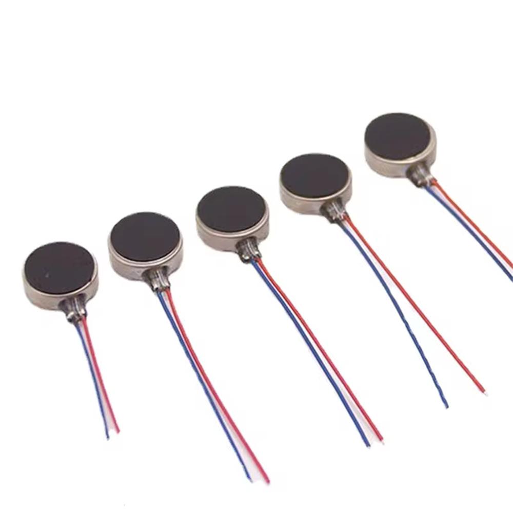 10Pcs/Lot Mini Vibration Motor DC 3V 12000rpm Flat Coin Button-Type Micro DC Vibrating Motor for Mobile Cell Phone Pager Tablet 5