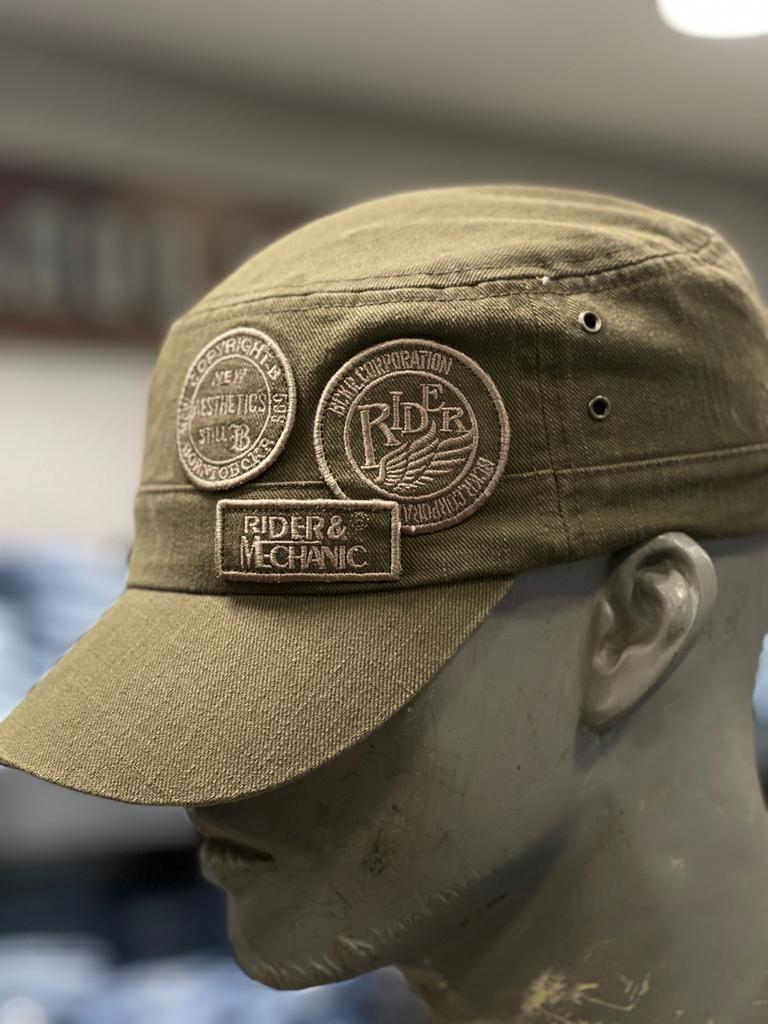 [Buckaroo] Нашивка из хлопка, однотонная военная кепка [235AP180P]/Yatap Buckaroo