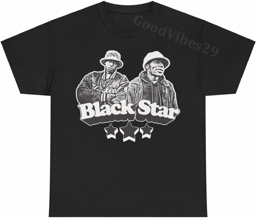 Black Star Brooklyn Classic Rap Hip Hop Vintage T-Shirt Men Women Unisex Unisex T-Shirt