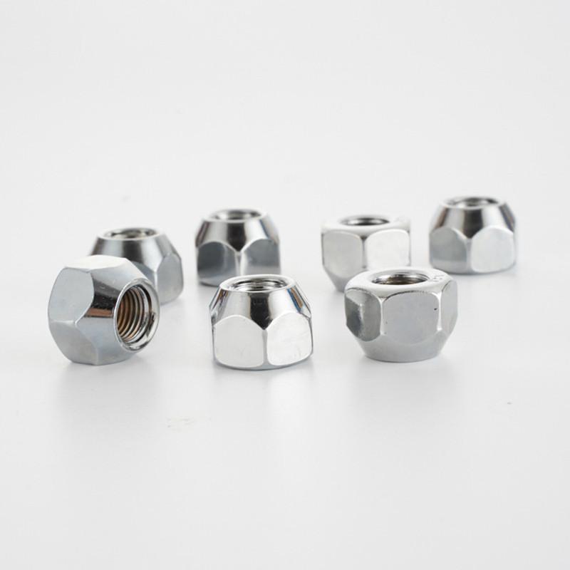 10 шт. Высота 16 мм Колесные Гайки-Болты M12x1.25, M12x1.5, M14x1.5, 1/2"-20 Гайки-Колпачки для Колес Прицепа 21 мм Шестигранные Колесные Гайки
