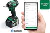 HiKOKI 36V Impact Driver Deep Ocean Blue New Bluetooth с 2 аккумуляторами для хранения и бит Bicep, зарядным устройством, чехлом, WH36DC(2XPDSZ)