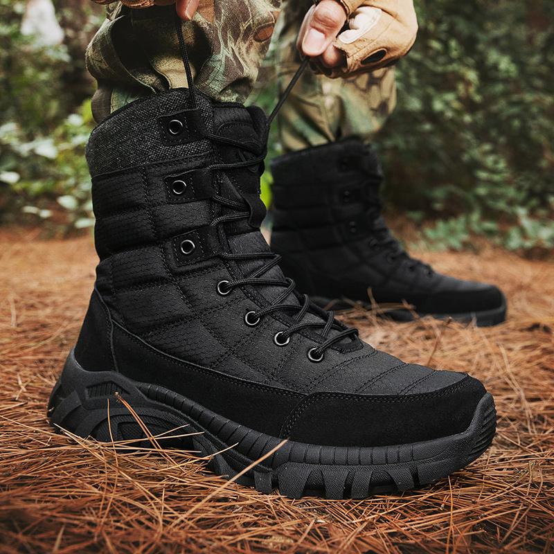 Мужские тактические ботинки, армейские ботинки, дышащая сетка, походная обувь для скалолазания в пустыне, походная обувь, мужские охотничьи ботинки по щиколотку