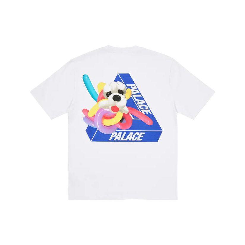 Palace Футболка Tri Twister Белые топы унисекс P24TS228