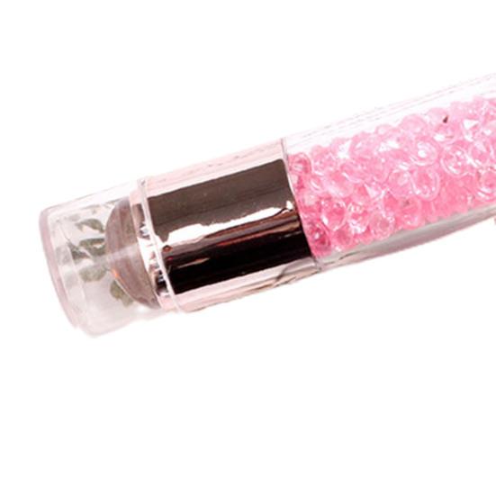 Nail Seal Plate Soft Crystal-clear DIY Painting Silicone Double Head Transparent Manicure Stamp Pen for Nail Salon