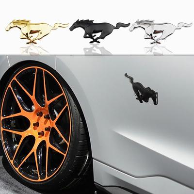 2 шт. Для Focus Kuga Mondeo Max Fusion MK4 3D Металлическая Наклейка-Значок Mustang для Кузова Багажника Декорация Автоаксессуары