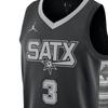 Jordan Keldon Johnson San Antonio Spurs Swingman Jersey Unisex Tops Black DO9543-012