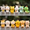 Resin Mini Figurines Desktop Decoration Miniature Statue New Resin Ornaments  Garden