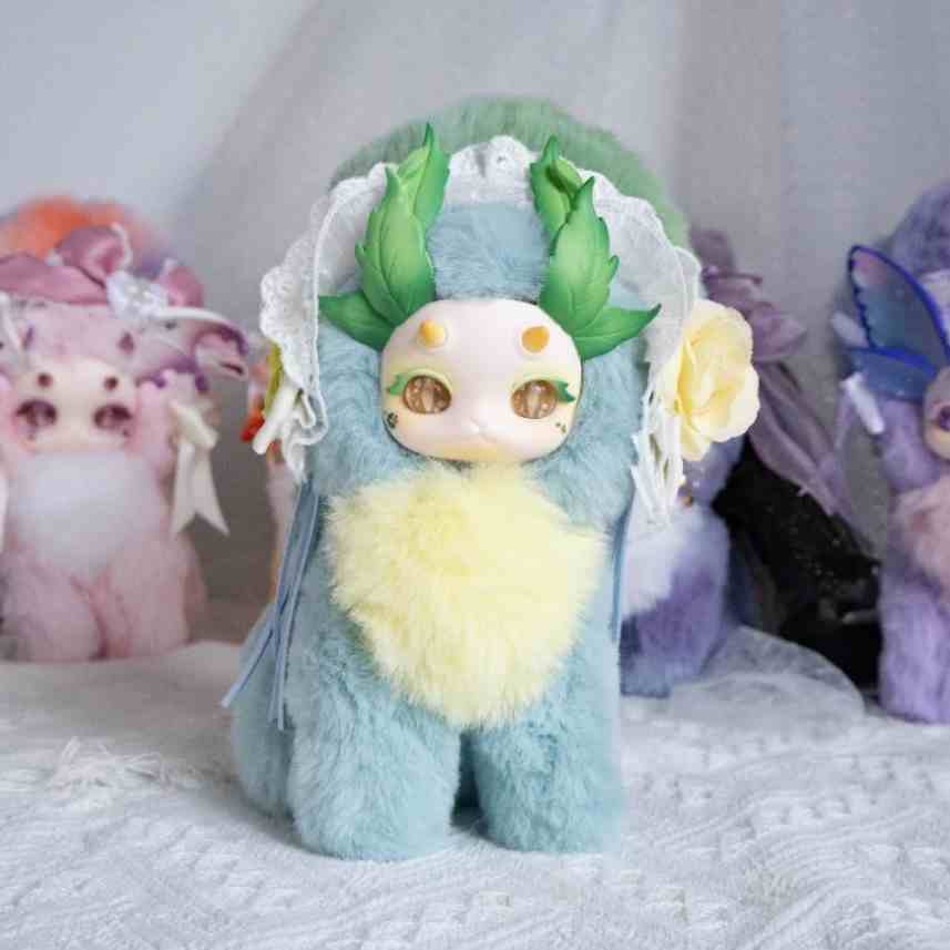 Помощь Фантастический Лес Чаепитие Кошка Кошка Случайная Коробка Коробка-Сюрприз Кролик Дракон Игрушка Подарок на День Рождения