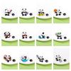 Craft Panda Skateboard Brooch Trinket Giant Panda Shape Badge  Girls/Boy Bag Gifts