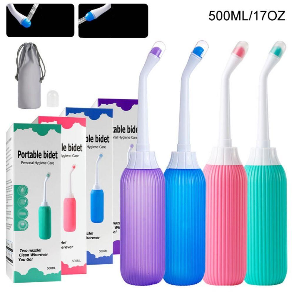 500 мл портативный спрей-биде, многоразовое устройство для промывания интимных зон, очистка личной гигиены
