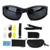 Motorcycle Polarized Glasses Military Lens for Riding CS Shooting Prevent Wind Sand Impact
