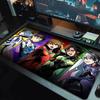 Neon Genesis Color Mouse Pad Large Gaming Table Cushion Non-slip Laptop Tablet Big Mousepad XXL Mat Mini PC Playmat With Lock edge