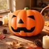Large Slow Rebound Pumpkin Toy Halloween Theme Stress Relief Soft Squeeze Decor for Home Office School Party