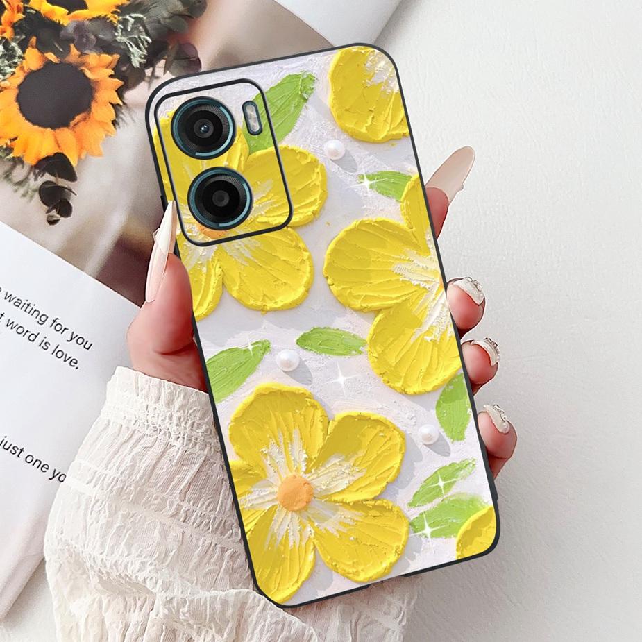 Чехол для Motorola Moto G05 4G MotoE15 Крутой Дракон Модный Расписной Чехол Мягкий ТПУ Чехол для Телефона Для Motorola Moto E15 MotoG05 Fundas