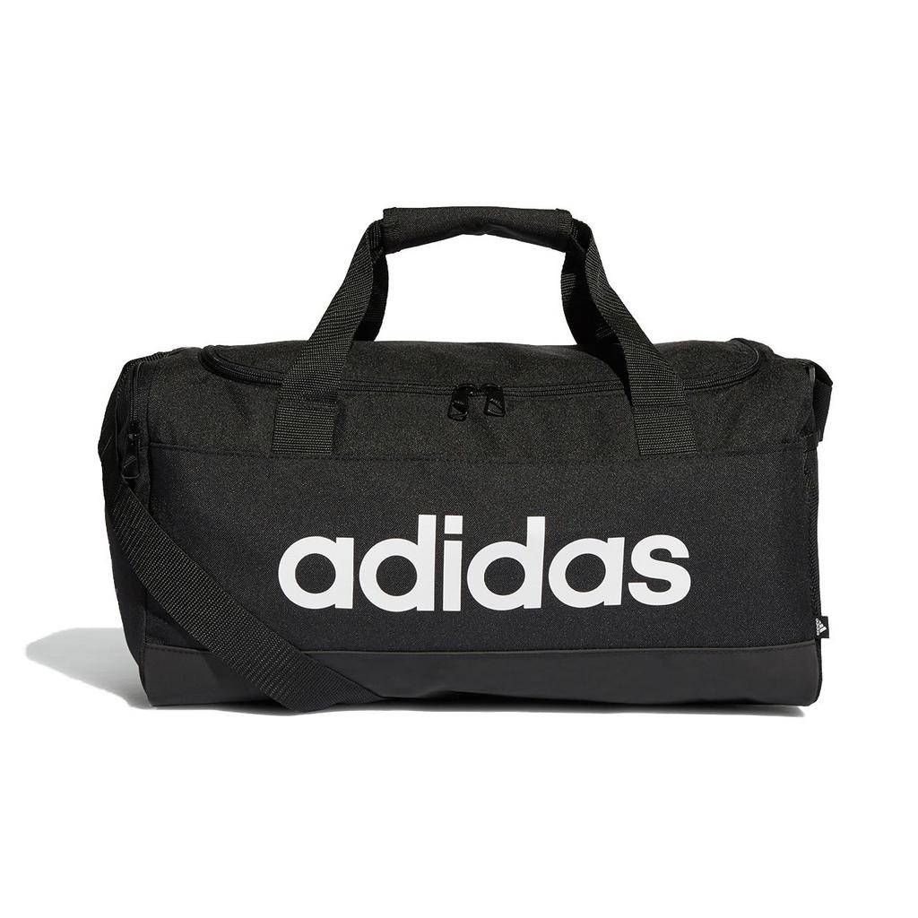 Adidas Linear Duffel S 25L Sports Leisure Polyester Handbag Gym Bag Unisex Duffel Bag Black GN2034