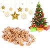 2 Holes DIY Crafts Wooden Decorative Wood Buttons Scrapbooking Sewing ChristmasTree Pattern