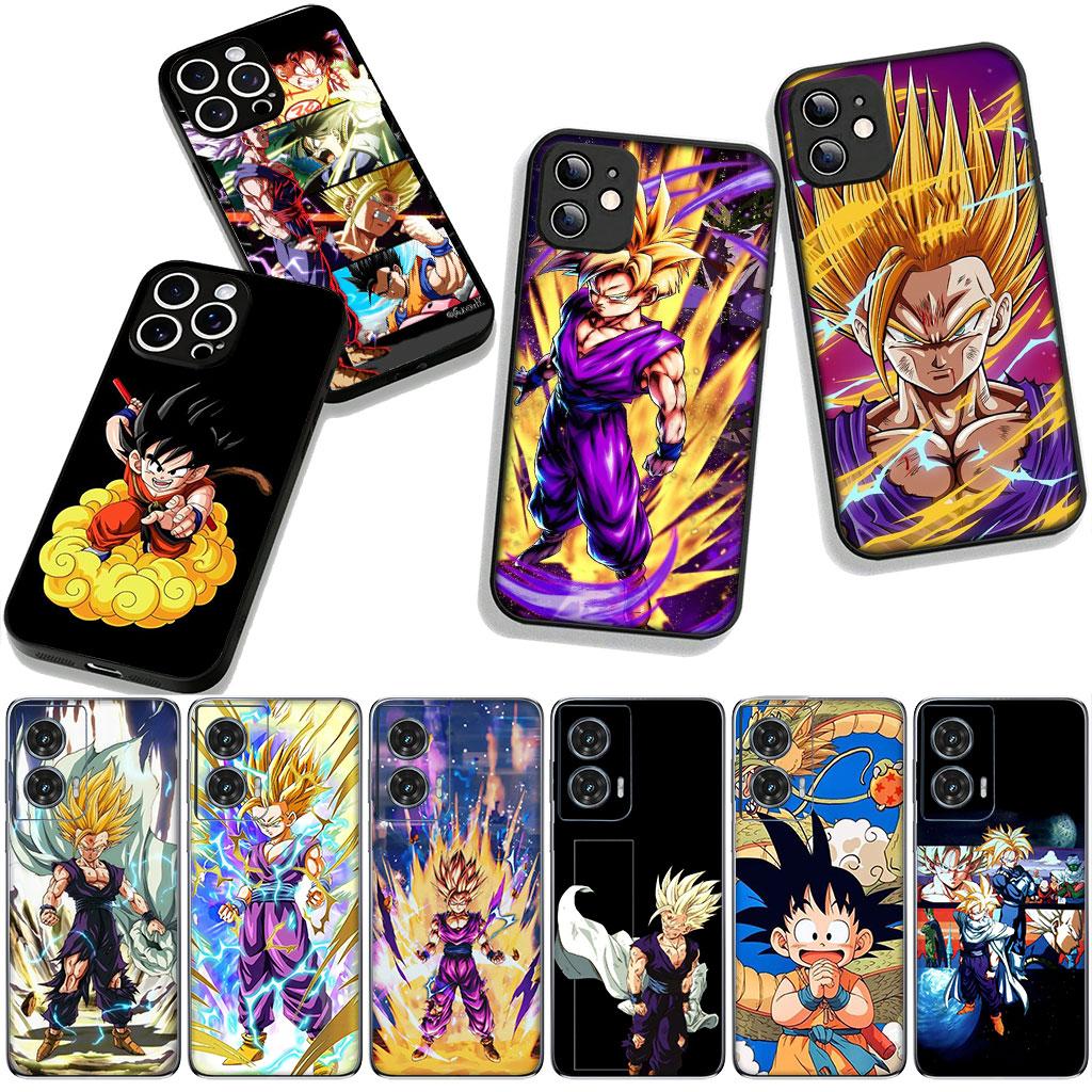 Чехол-кейс Dragon Son Gohan Goku Ball для Motorola Moto Edge 70 60 Fusion 40 NEO 20 Pro G Stylus G56 G96 G71 G73 G52 G41 G42 G50 G51