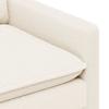 Cream Sofa 156 x 81 x 87.5 cm Fabric