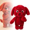 25CM Cute Playful Evil Middle Finger Red Dog Plush Toys Soft Funny Clifford Dog Animal Plushies Doll Kid Birthday Accompany Gift