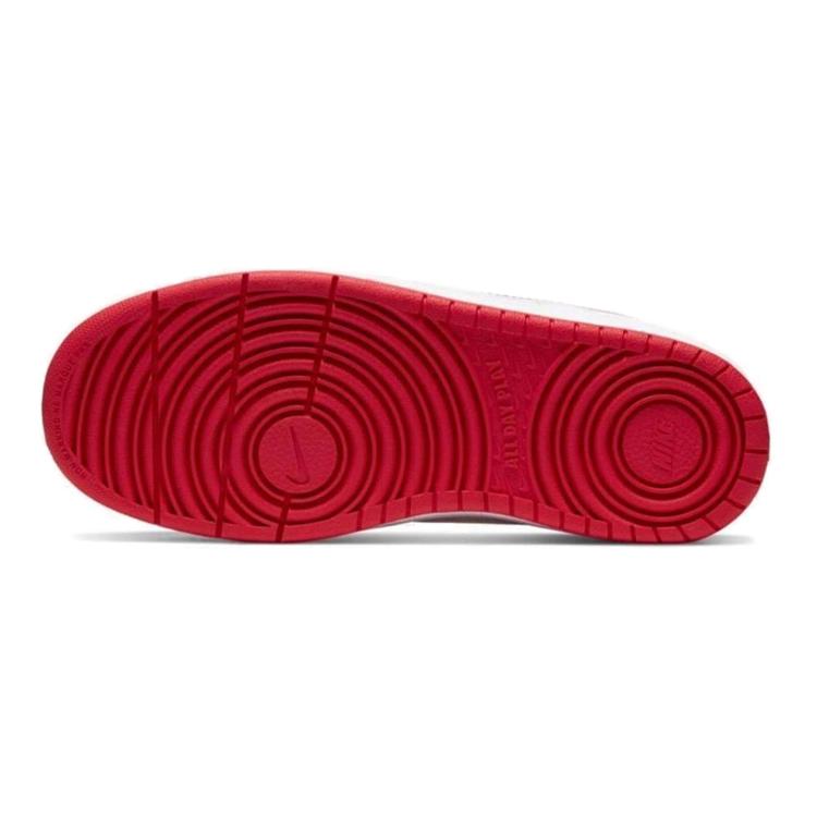 Nike Кроссовки Court Borough Low 2 'White University Red' Gs BQ5448-103