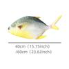Soft Simulation Sea Fish Plush Toys Stuffed Fish Sleeping Pillow Dolls  Bedroom