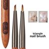 1Pcs Triangular Brush Nails Art Brush Pen 3D Tips Pattern Phototherapy Acrylic UV Gel DIY Manicure Tools