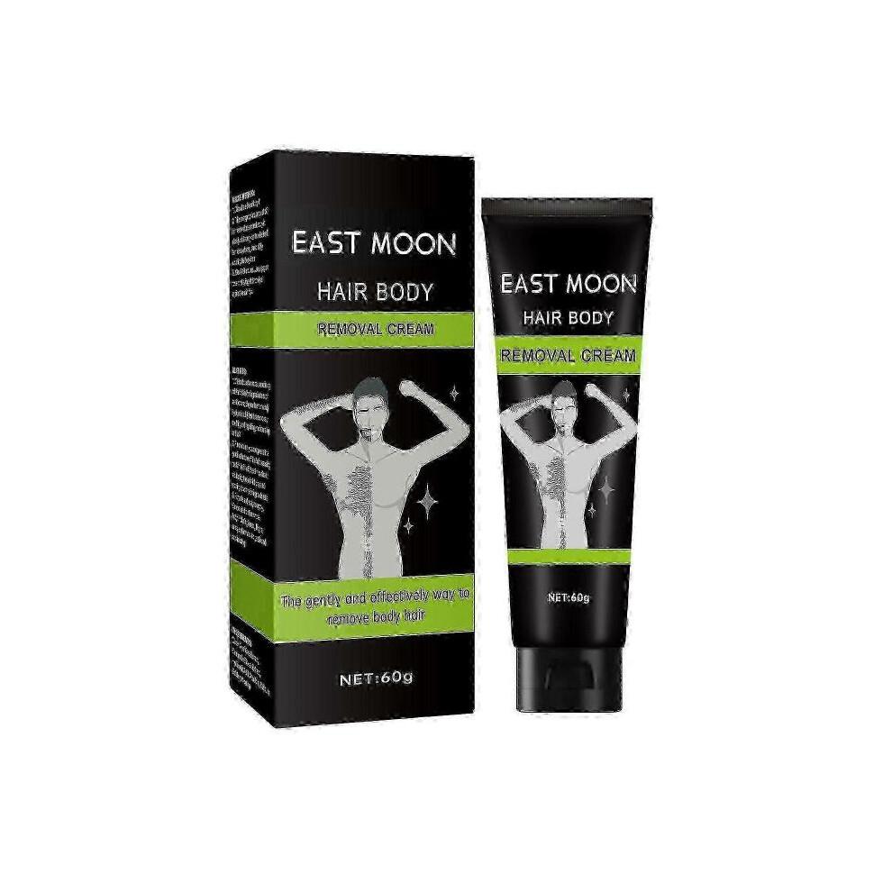 Men's Body Hair Removal Cream Underarm Arm Leg Gentle Non-Irritating Moisturizing Clean Hair Removal
