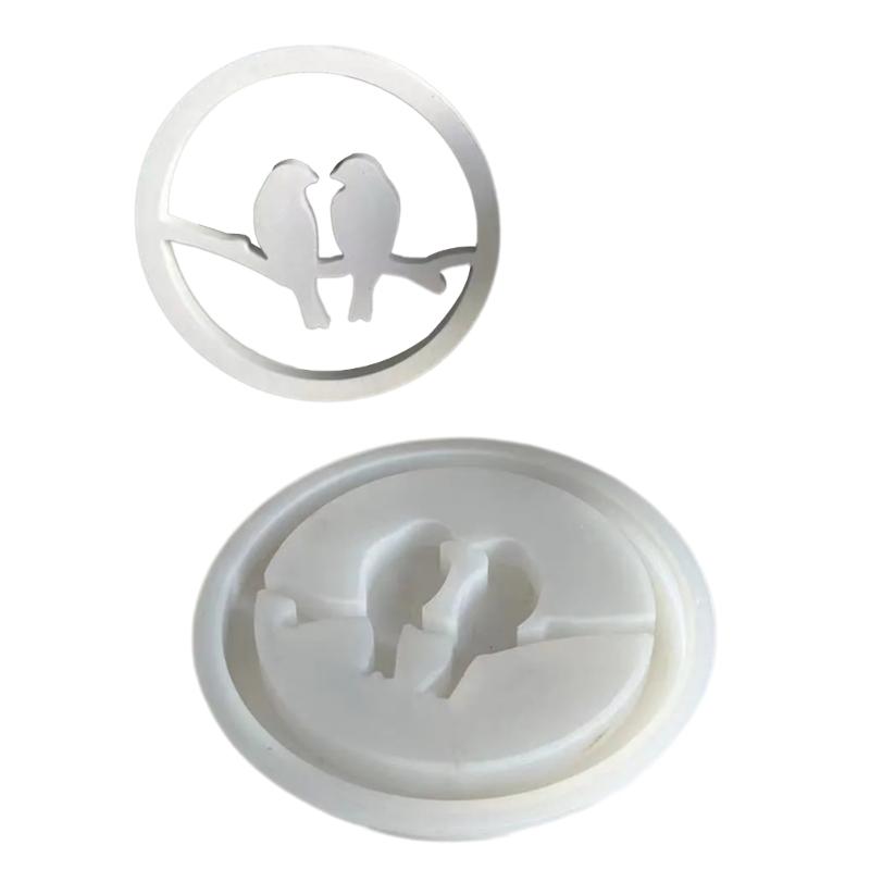 Silicone Figurine Mold Silicone Candle Molds Clay Moulds Bird Shaped  Hand Making Molds Silicone  for Crafts