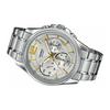 Casio Standard Series Minimalist Fashion Trend Business Casual Classic Three Subdials Waterproof Quartz Watch Men watches Silver MTP-E305D-7AVDF