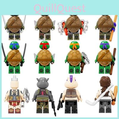 Подростки Мутанты Ниндзя Черепашки Конструкторы Детские Игрушки Для Творческой Игры