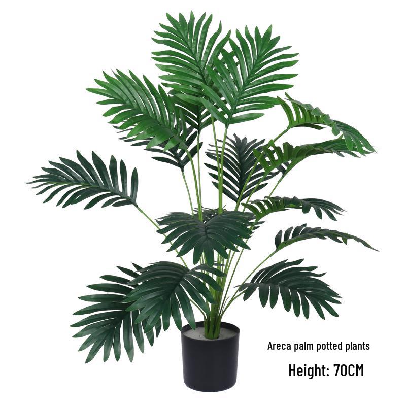 Potted Turtle Back Bonsai: Faux Floor Plant Decoration - Small Green Simulation Ornaments for Living Room