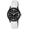 TIMEX Original Camper Classic Tile Collection Watch, Black Dial, Resin Quartz, 36mm, America Watch TW2V19800-1, Unisex, White