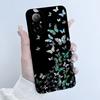For Realme C67 4G RMX3890 Phone Case Butterfly Flower Girl New Design Soft Silicone TPU Back Housing for Oppo RealmeC67 Covers