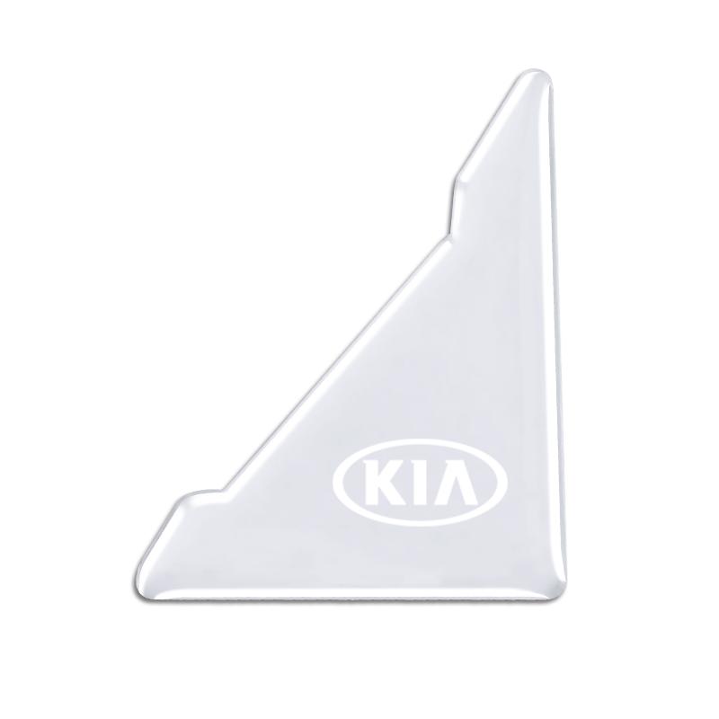 AEV5 4Pcs Car Door Silicone Buffer Sticker Anti Collision Scratch For Kia KN GT-Line KN Sportage Ceed Rio Picanto Sorento Soul Cerato