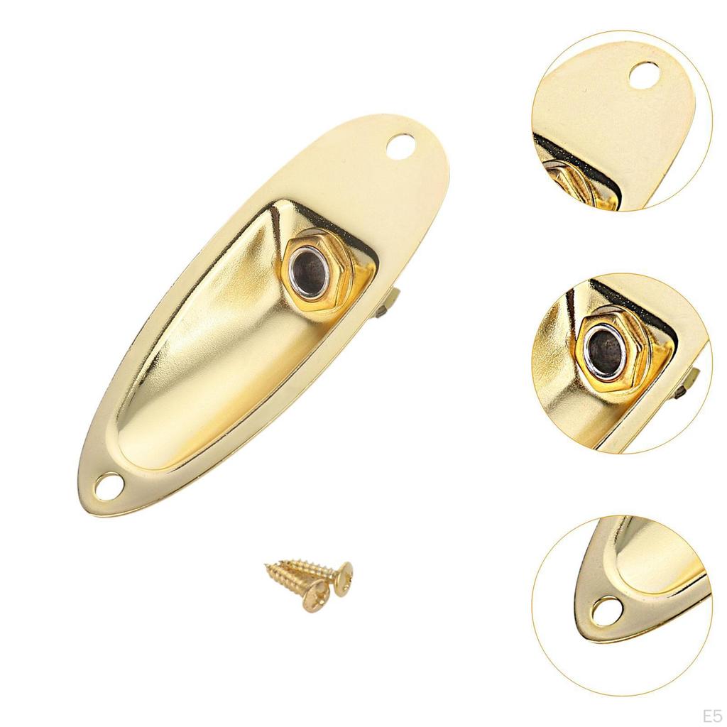 6.35mm Guitar Jack Plate for Electric DIY Assembly