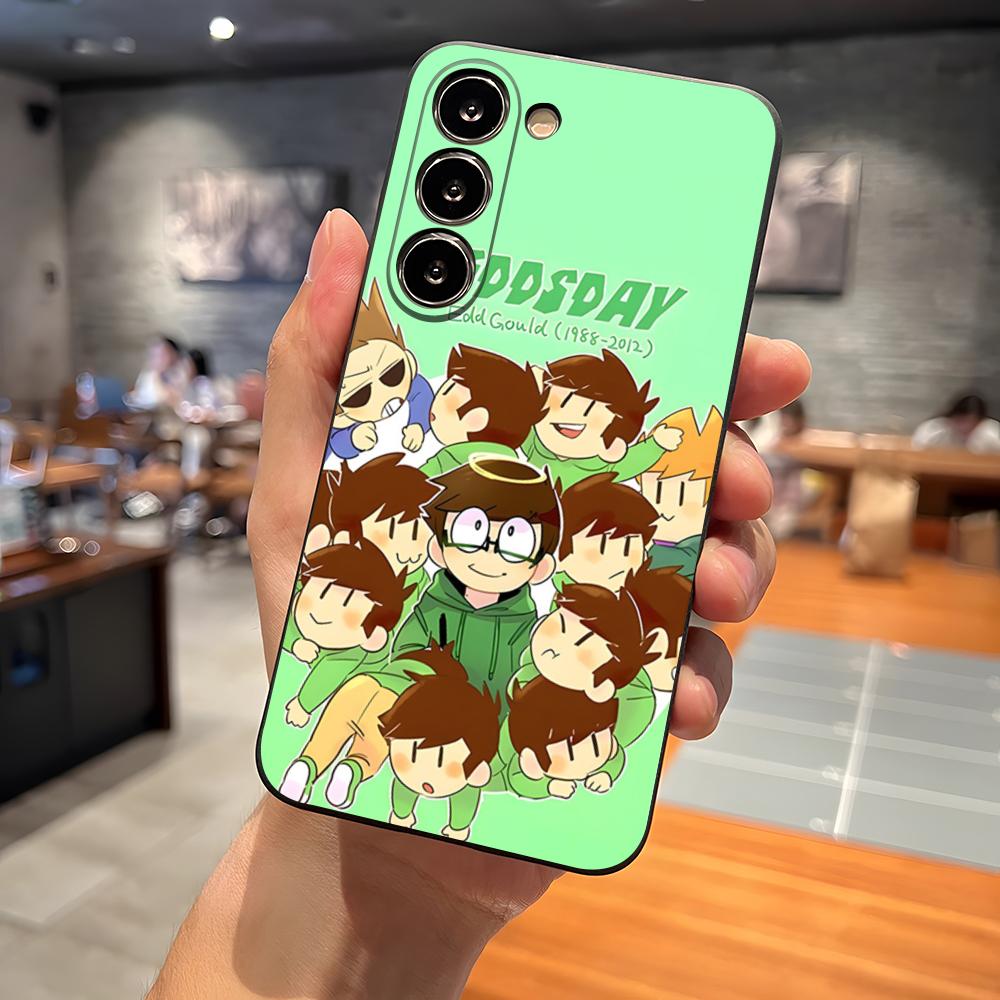 Игровой чехол Eddsworld для телефона Samsung S23 Ultra S24 S22 S20 Fe S21 Plus Galaxy A54 A34 A24 A53 A13 A16 Задняя крышка