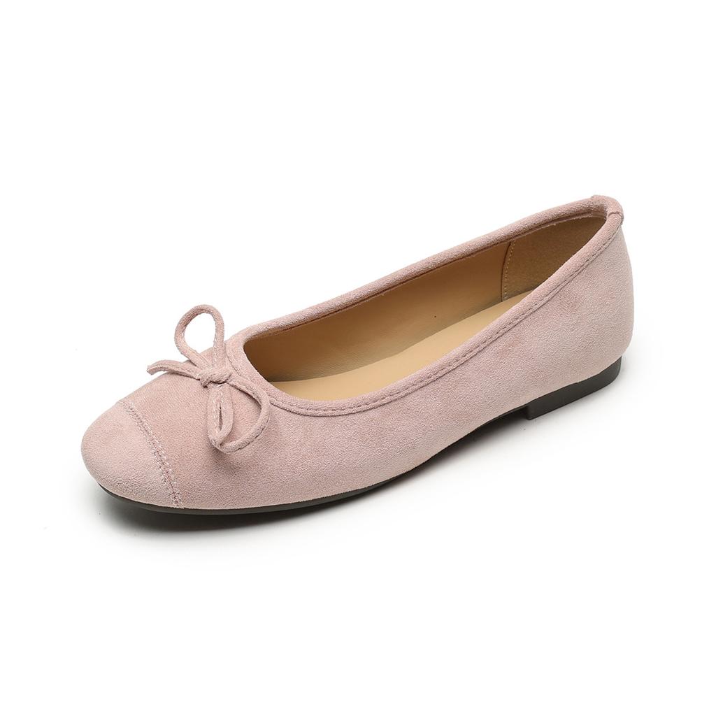 Fashion Women's Shoes 2025 New Fashion Comfortable Soft Sole Casual Shoes Women's Bow-knot Ballet Flats Shallow Mouth Round Toe Loafers