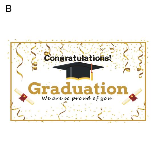 Украшение для выпускного, хорошее универсальное очаровательное поздравление, баннер для выпускников, баннер для поздравлений, баннер для выпускной вечеринки, реквизит для фотосъемки, фоновый баннер
