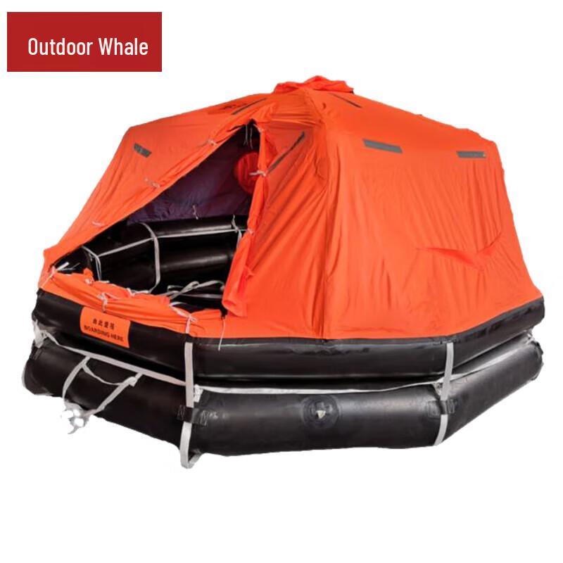 Outdoor Whale Marine Inflatable Life Raft