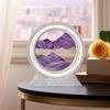 Sandscape Движущаяся песочная картина Зыбучие пески Настольная лампа Жидкие песочные часы Динамичная картина из текучего песка Ночник Домашний декор