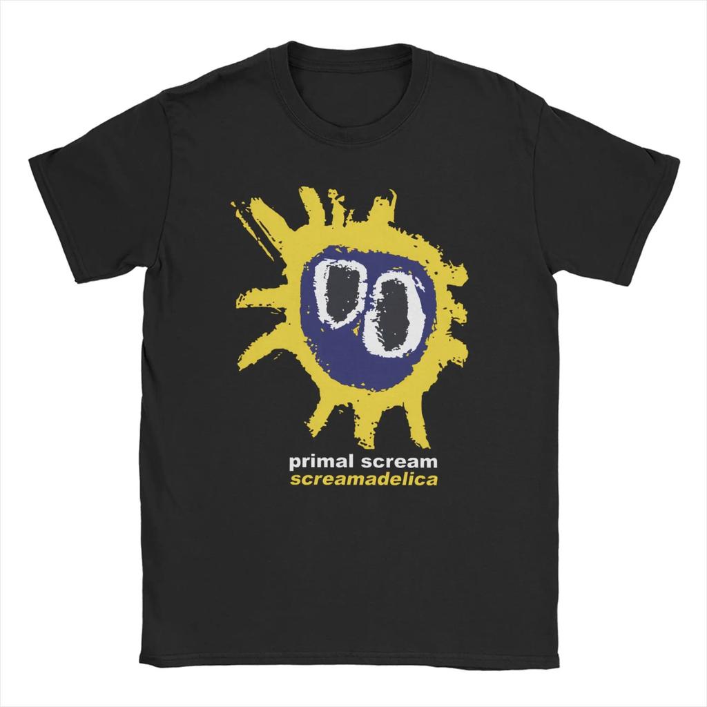 Primal Scream Screamadelica Crewneck Cotton Unisex TShirt New Arrival