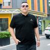New Plus Size Plus Size Men's Summer Short-sleeved Lapel T-shirt Extra Large Loose Business Polo Shirt Summer