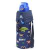 COLORFUL CANDY STYLE Set Fabric Rucksack Water Bottle Cover Dinosaur Continent Leisure Excursion Sports Day Elementary School Kindergarten Children