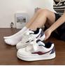 Korean Version of Student Leisure Niche Design Board Shoes Tide 2024 New Harajuku Port Style Flat Bottom Street Shooting Sports Shoes Women